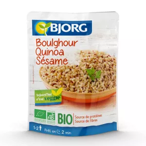 Boulghour quinoa sésame bio 250 g - BJORG