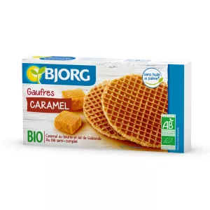 Gaufres Caramel Bio 175g - BJORG
