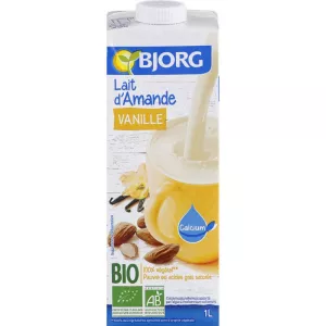 Lait d'amande vanille BIO 1L - BJORG