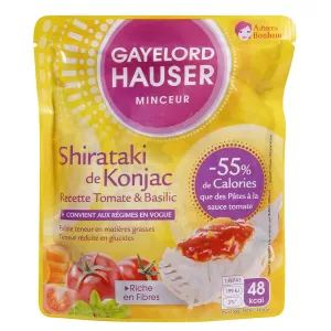 Shirataki Tomate Basilic 200g