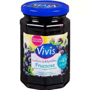 Confiture Myrtille Fructose 32