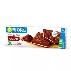 Fourre Duo Cacao Bio 150g Bjor