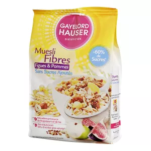 Muesli Fibres S Suc 375g Gh