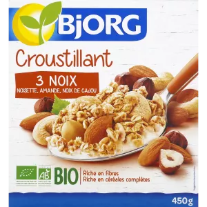 Bjorg Croustillant Noix 450g