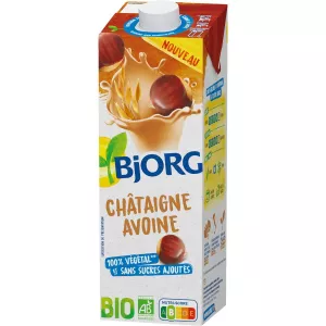 Boisson végétale Chataigne avoine 1L - BJORG