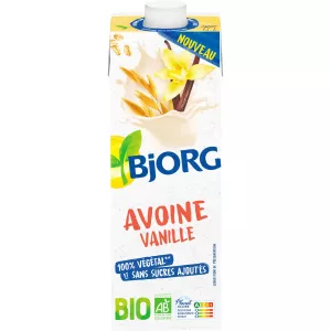 Boisson végétale avoine vanille Bio 1L - BJORG
