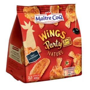 Wings Party Nature 400g - MAITRE COQ