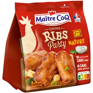 Chicken Ribs Party nature 400g - MAÎTRE COQ