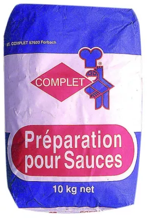 Préparation  Sauce Blanche Sac 10kg Complet - COMPLET
