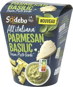 Box All'italiana Parmesan Basilic Pesto Verde 280g - Sodebo