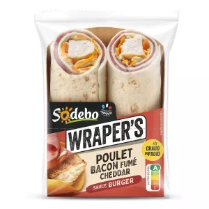 Wrap Plt Bac Ched Burg 190g