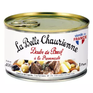 Daube Boeuf Provencal 400g - LA BELLE CHAURIENNE