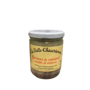 Gesiers De Canars Confits Et Emicés  350g - LA BELLE CHAURIENNE