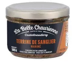 Terrine De Sanglier Mariné 180g - LA BELLE CHAURIENNE