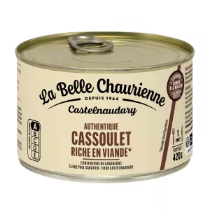 Cassoulet Riche En Viande  420g - LA BELLE CHAURIENNE