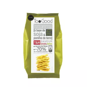 snack poppé saveur tomate et herbes 85g - TOOGOOD