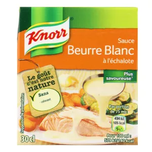 Sauce Beurre Blanc échalote 30cl - Knorr