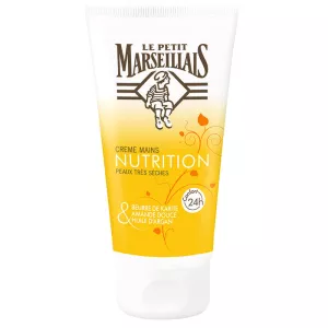 Crème Mains Amande Douce Nutrition Karité & Huile d'Argan 75ml - LE PETIT MARSEILLAIS