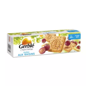 Biscuits raisins 360g - GERBLÉ