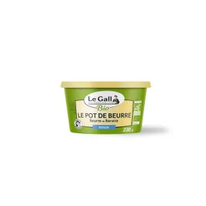 Beurre Bar Bio Doux Pot 230g