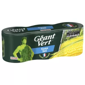 Mais sans sel Ajouté 3x14 - Géant vert