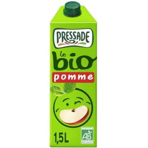 Nectar de pomme à base de Jus concentrés Bio 6x1,5L - PRESSADE