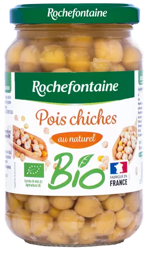 Organic Chickpeas 360g - ROCHEFONTAINE