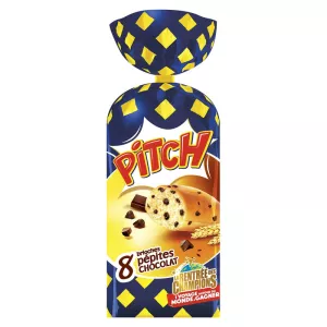 Brioches Pépites Chocolat x8 310g - Pitch