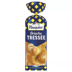 Brioche Tressée Nature 630g - BRIOCHE PASQUIER
