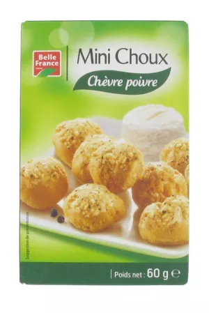 Mini Chou Goût Chévre Poivre 60g - BELLE FRANCE