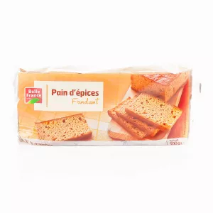 Pain D'épices Fondant En Tranches 500g - BELLE FRANCE