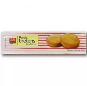 Palet di Burro Puro Bretone x 8 125g - BELLE FRANCE