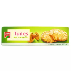 Tejas de Almendra X 20 100g - BELLE FRANCE