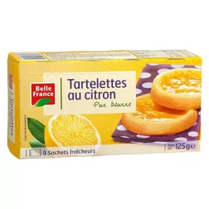 Tartelette Au Citron Pb X 9 125g - BELLE FRANCE