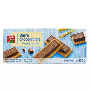 Barre Chocolat Au Lait 120g - BELLE FRANCE