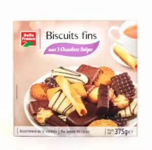 Assortiments Biscuits Fins 14 Variétés 375g - BELLE FRANCE