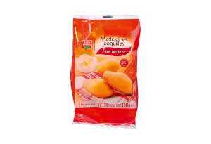 Madeleines Coquilles Pur Beurres X10 - BELLE FRANCE
