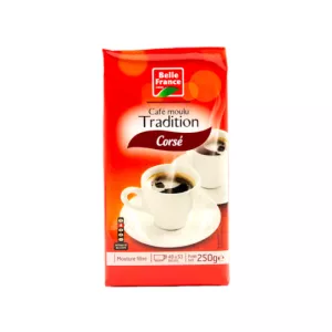 Cafe Moulu Tradition Corse Bf Sachet 250 G - BELLE FRANCE