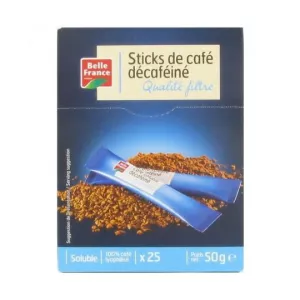 Stick Qualité Filtre Décaféine X 25 - BELLE FRANCE