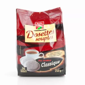 Dosette Classique Pur Arabica X 36 250g - BELLE FRANCE