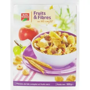 Céréales Fruits & Fibres 500g - BELLE FRANCE