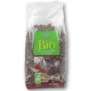 Muesli Chocolat Noir Bio 500g - BELLE FRANCE