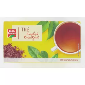 Thé English Breakfast X50 - BELLE FRANCE