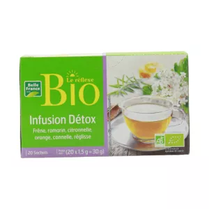 Infusion Detox Bio X20 - BELLE FRANCE