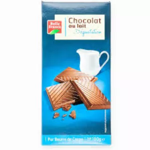 Chocolat Lait Degustation 100g - BELLE FRANCE
