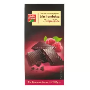 Chocolat Noir Degust Framboise 100g - BELLE FRANCE