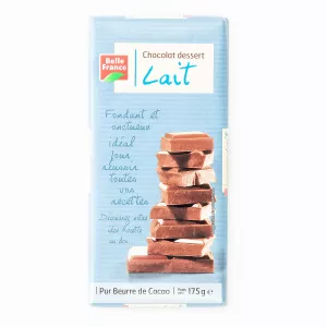 Chocolat Lait Dessert 175g - BELLE FRANCE