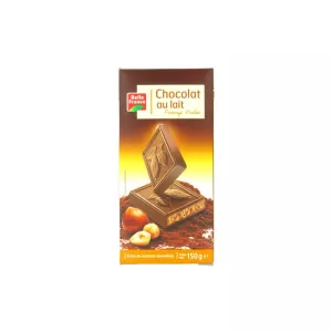 Chocolat Lait Praline 150g - BELLE FRANCE