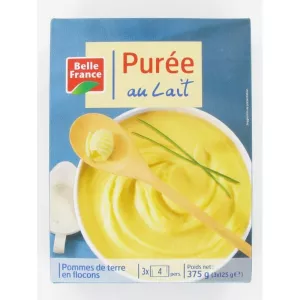 Purée Au Lait 375g ( 3x125g) - BELLE FRANCE