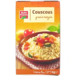 Couscous Moyen 1kg - BELLE FRANCE